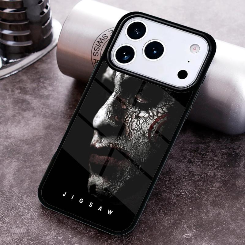 Jigsaw Saw Phone Case for iPhone 17 16 15 Pro Max Air 14 13 12 11 Plus Shockproof Cover