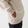 NANGA Eco Hybrid Mini Box Logo Embroidered Hoodie (Unisex) L/OATMEAL