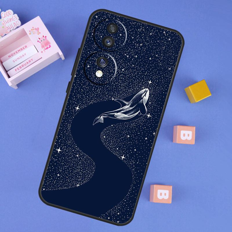 

Starry Orca Whale Shark Case For Honor Win RT 400 200 Pro 50 70 90 X9a X9b X9c X9d X8b X8c Magic 8 Pro 6 7 Lite Cover Honor Magic8 Pro