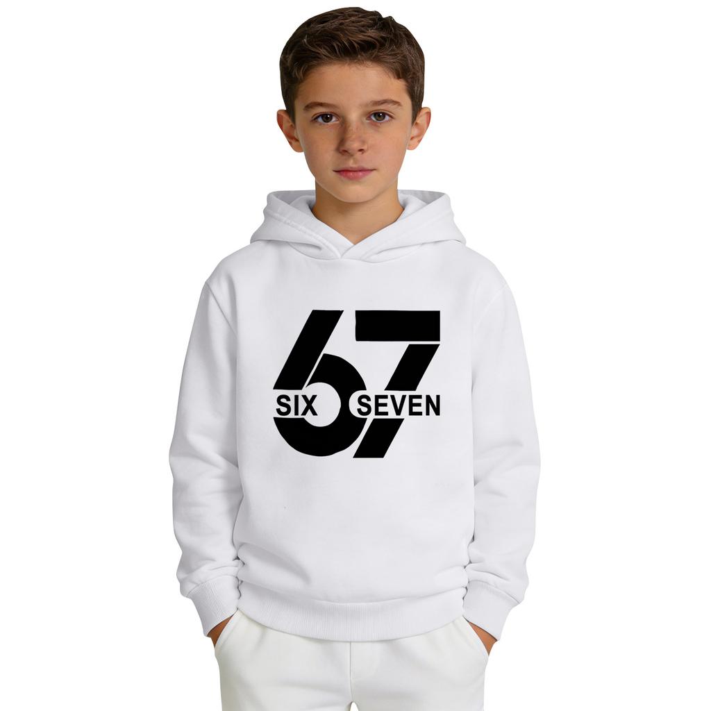 Boys' Printed Hooded Long,Sleeve Sweatshirt Casual Sports Comfort Sweatshirt