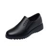 Mom Shoes Soft Leather Soft Sole Does Not Grind Feet 2025 Autumn Women's Shoes Soft Surface Soft Sole Does Not Tire Feet Single Shoes Non-slip Wo