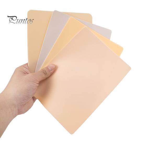 10 Stück Übungshaut, doppelseitig, künstliche Haut, Tätowierung, Microblading, Augenbrauen, Übungshaut, Zubehör, Good Didelity, Anfänger, erfahrene Künstler