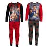 WWE Childrens/Kids Wrestlers Long-Sleeved Long Pyjama Set (Pack of 2)