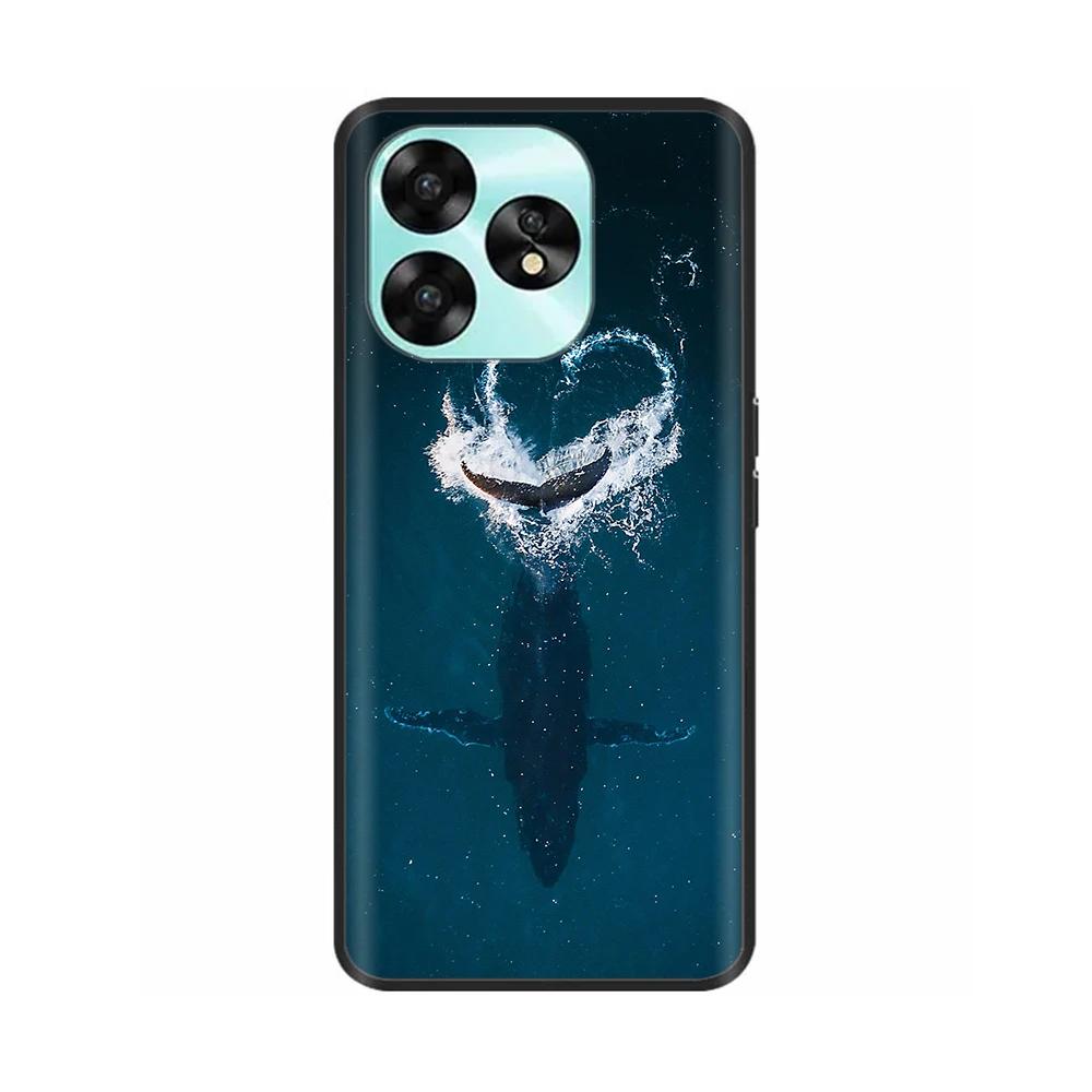 

Для UMIDIGI A15 Чохол A15C Coque Модний Милий Чорний М який Силіконовий Чохли для Телефона Для UMIDIGI A15C Funda A 15 UMIDIGIA15 Сумки UMIDIGI A15C