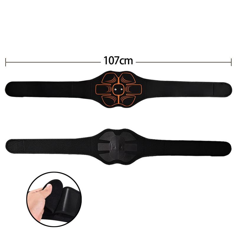 Bauchmuskeltrainer Gürtel EMS Muskelstimulator Vibration Elektrische Straffungsgürtel Taille Bauch Gewichtsverlust Home Gym Fitnessgerät 1 Stück