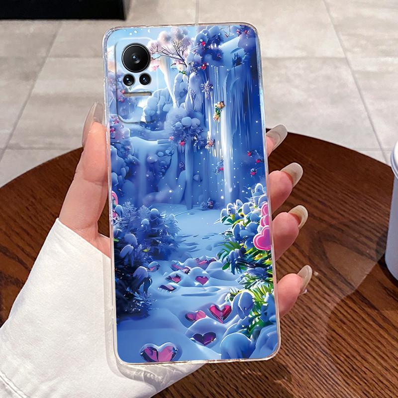 Casing For Xiaomi Mi Civi / 1S Ultra Thin Clear Transparent Aesthetic Cute Cat Astronaut Phone Case Back Protective Cover Shell