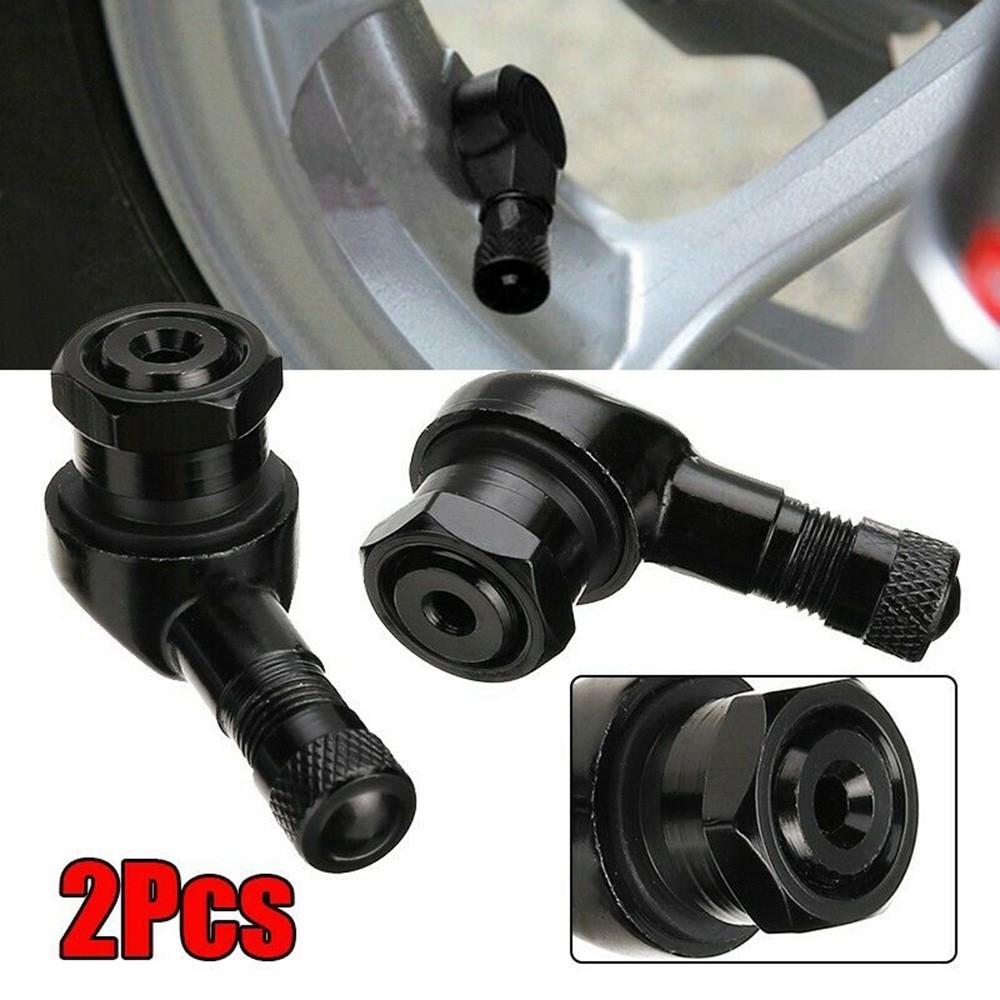 Motorcycle Tire Valve Stem Black Motorcycle Tubeless Valve Cap