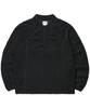 Nomaenyueol Heavy Waffle Half Zip-Up - Black