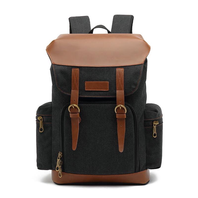 Aoge Retro Canvas Laptop Backpack