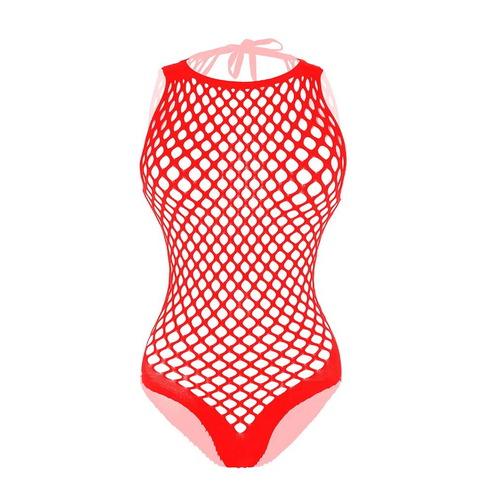 Herren Leotard Sexy Bikini Netz Ausgeschnitten Durchsichtig Bodysuit Atmungsaktives Netz Jumpsuit Schlanke Unterwäsche Nachtclub Binde Hosenträger