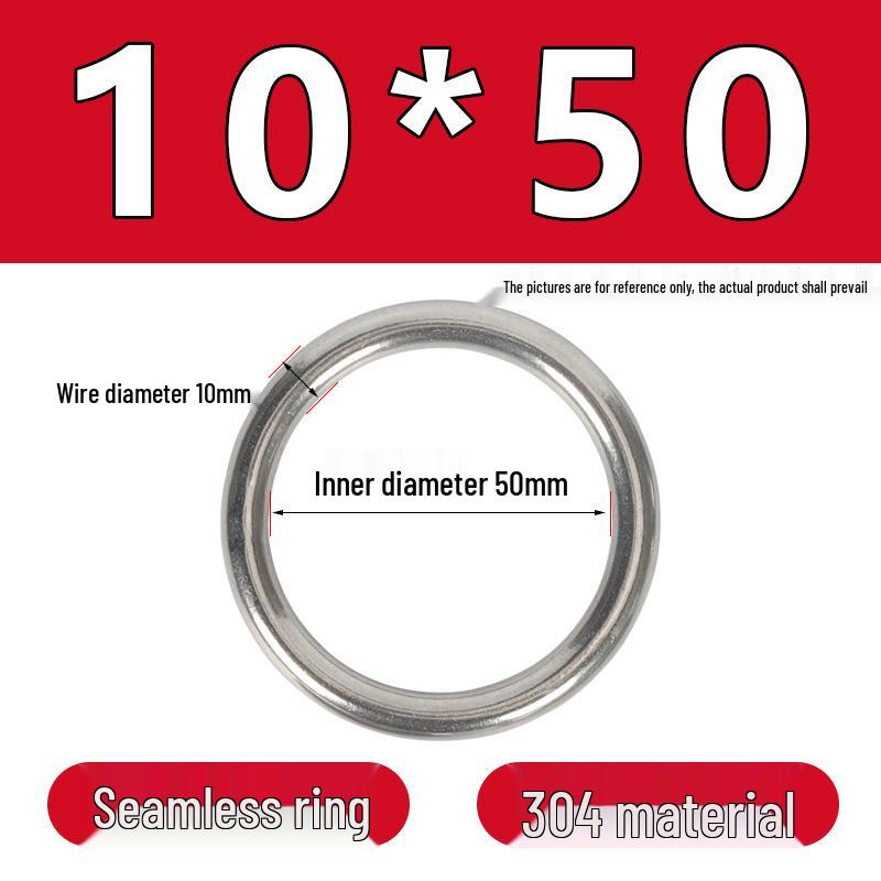 Stainless Steel Seamless O-Ring: Corrosion-Resistant Accessory for Handbags and Pet Gear