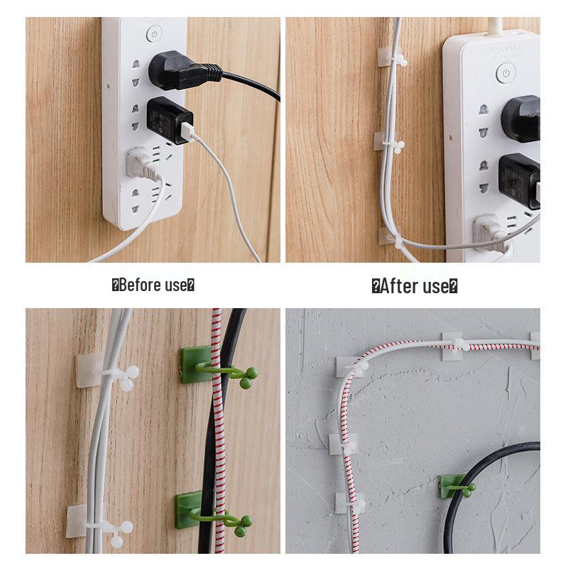 Pothos Wall Clips - Non-marking Hooks for Green Plant Climbing and Vine Support