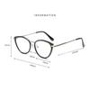 Unisex Ladies Cat Eye Minus Sunglasses Diopter New Trend Outdoor Color Changing Near Sight Glasses Finished Phorochromic Eyewear