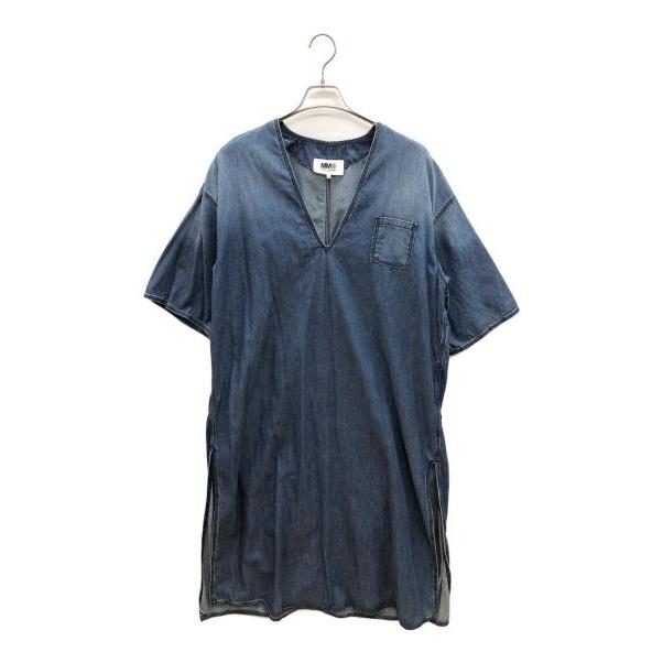 Used Short-sleeved denim dress