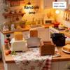 (YOUU06)Set Créatif de 3 Mini Machines à Pain pour Petit-Déjeuner Jouet Alimentaire Miniature Modèle de Scène de Cuisine Accessoires Petite Maison de Poupée