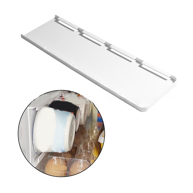 Buzdolabı İçin Yoğurt Düzenleyici 4 Kapasiteli Buzdolabı İçin Yer Tasarruflu Yoğurt Tutucu Yapışkan Bantlarla