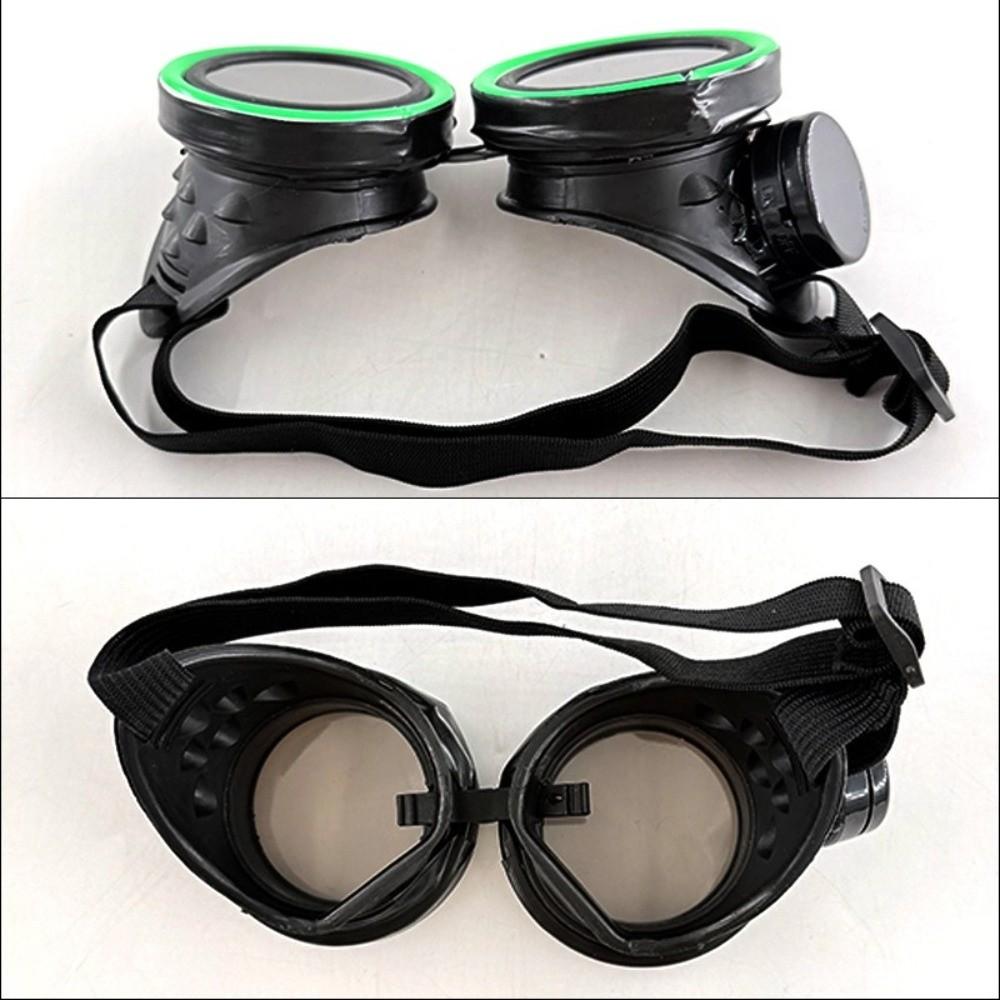 Round Light Up Glasses Wireless Luminous Eyewear Fashion Novelty Party Glasses Club Props