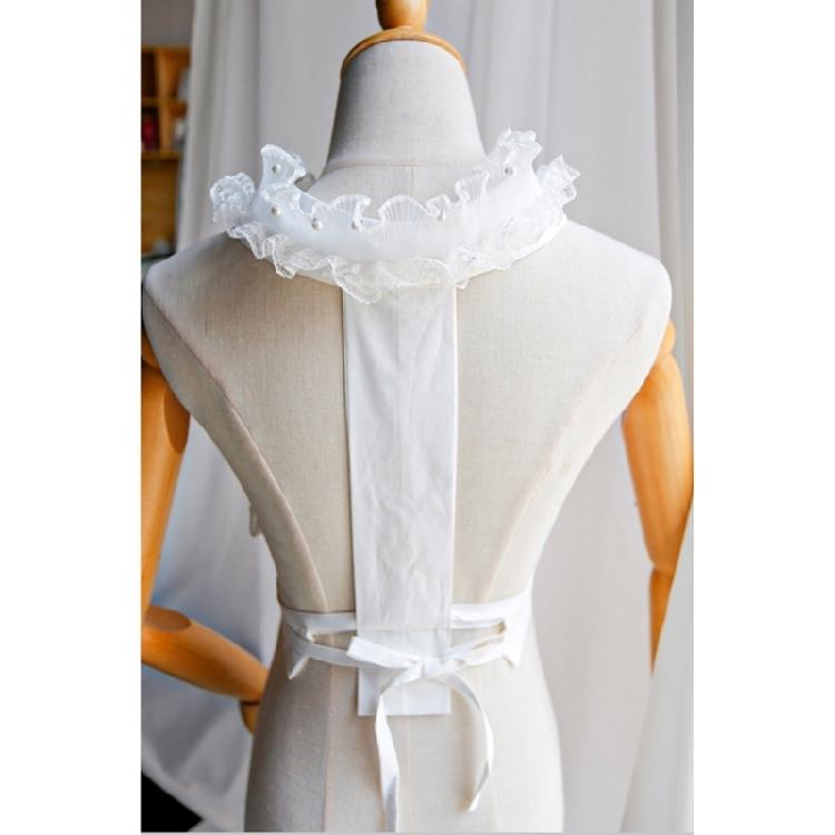 Japanese Rffle Lace Kimono Collar Core Collar Lining Traditional Kimono Accessories Japanese Stiff Collar Core for Women