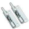 2PCS Carbon Steel Spring Latch Window Security Bolt Door Spring Loaded Latches Hardware Cabinet Door Lock Door Detachable Hinge