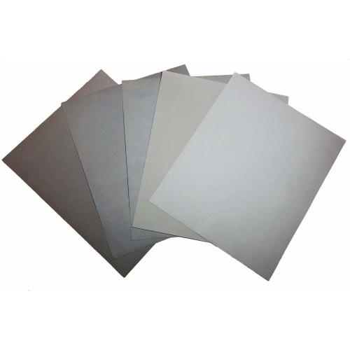 Large Sandpaper Set (2500, 3000, 5000, 7000, and 10000 Grits) - Waterproof Sandpaper for Polishing, Finishing, and DIY Hobbies