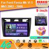 Android 13 For Ford Fiesta Mk VI 5 Mk5 2002 - 2008 Car Radio 4G GPS BT Carplay Multimedia System Navigation Stereo Universal Touch Screen