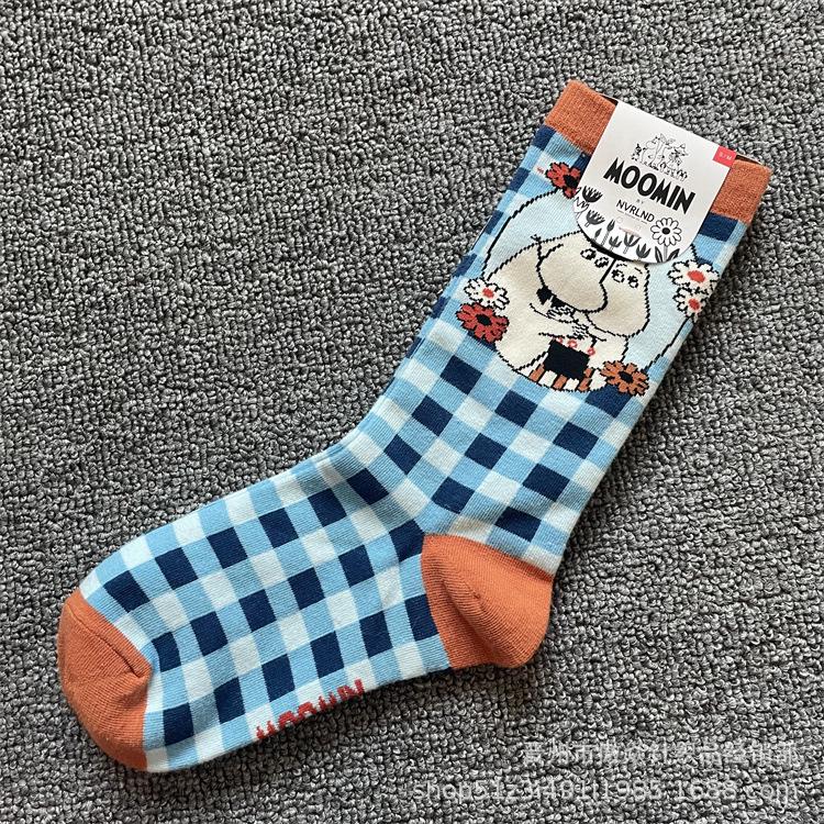 

Модные хлопковые носки до середины икры с мультяшными Муми-троллями - Стиль на четыре сезона One Size (36-40)