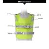 Rechargeable LED Flashing Reflective Safety Vest