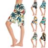 Women's Casual Fashionable Comfortable Pajama Pants Printed Drawstring Shorts
