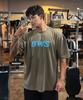 BARBELLWORKS Premium Double-Sided Logo Oversized Fit