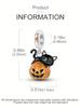 Charms Plata Halloween Black Cat Pumpkinbeads For Charmsoriginales Bracelet Beads Jewellery Making Women'S Gift