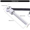 Magnetic Weight Stacks with Laynard Aluminium Alloy Fitness Weight Stack Pin Strength Training Replacement Part