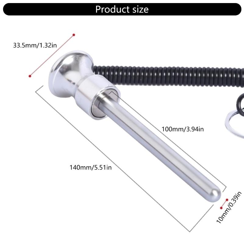 Magnetic Weight Stacks with Laynard Aluminium Alloy Fitness Weight Stack Pin Strength Training Replacement Part