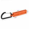 with Carabiner Screwdriver Bit Storage Organizer Portable Shank Holder Screwdriver Bit Holder Plastic Screwdriver Bit Rack