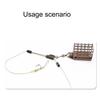 Quickly Install PVC Fishing Swivels Rod Tangles Resistant Design Enhances Line Management Systems