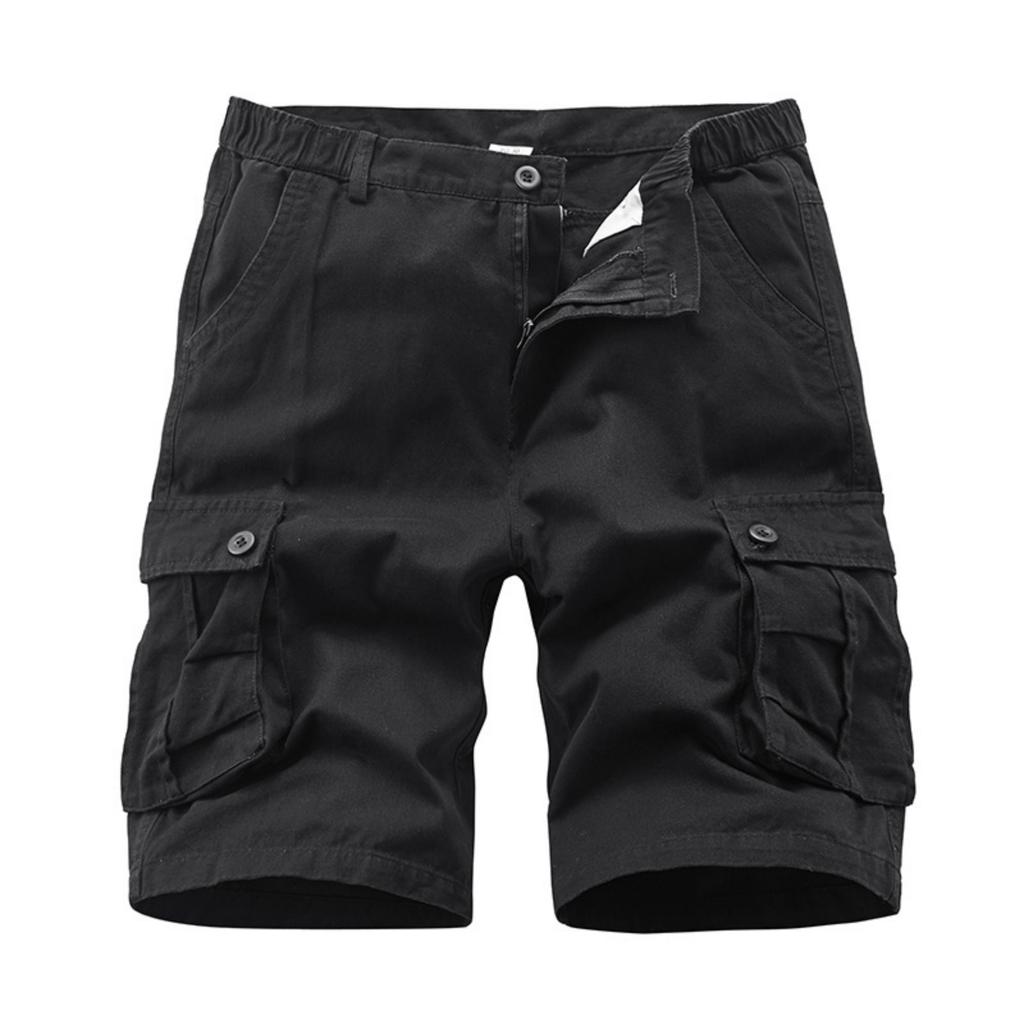 Men’s Fashion Camouflage Multi Pocket Cargo Shorts Outdoor Sports Hiking Five Shorts S to XXXL Waist Sizes 32 to 42