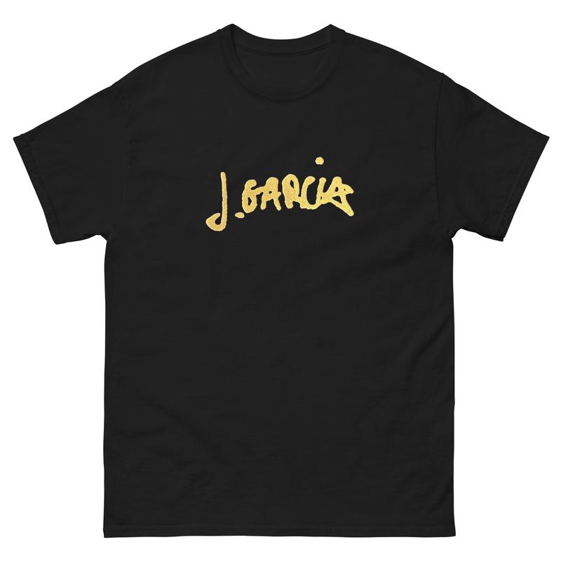 Jerry Garcia Autograph Garcia Signature Unisex T-shirt XL