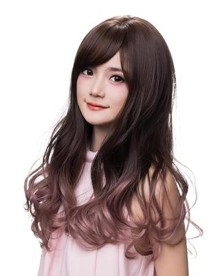 SUN9 Περούκα Μακριά Περούκα Περούκα Γυναικεία Cosplay Lolita Σγουρή Περούκα Crossdressing Γυναικεία Πλήρης Περούκα Μικρό Πρόσωπο Φυσική Ανθεκτική στη Θερμότητα Δίχτυ Περιλαμβάνεται Δωροκουτί