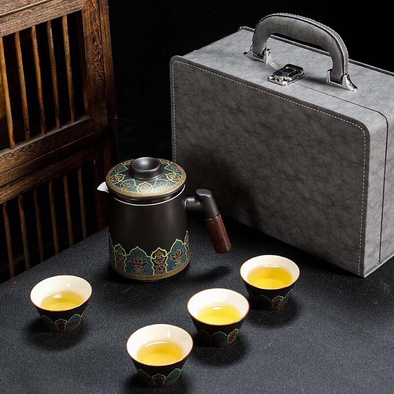 Cha Xun Portable Express Ceramic Tea Set