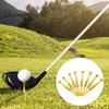 Durable Golf Tees 8Pcs Plastic High Stability Enhanced Practice Aid Accuracy Reusable Portable Training Accessories