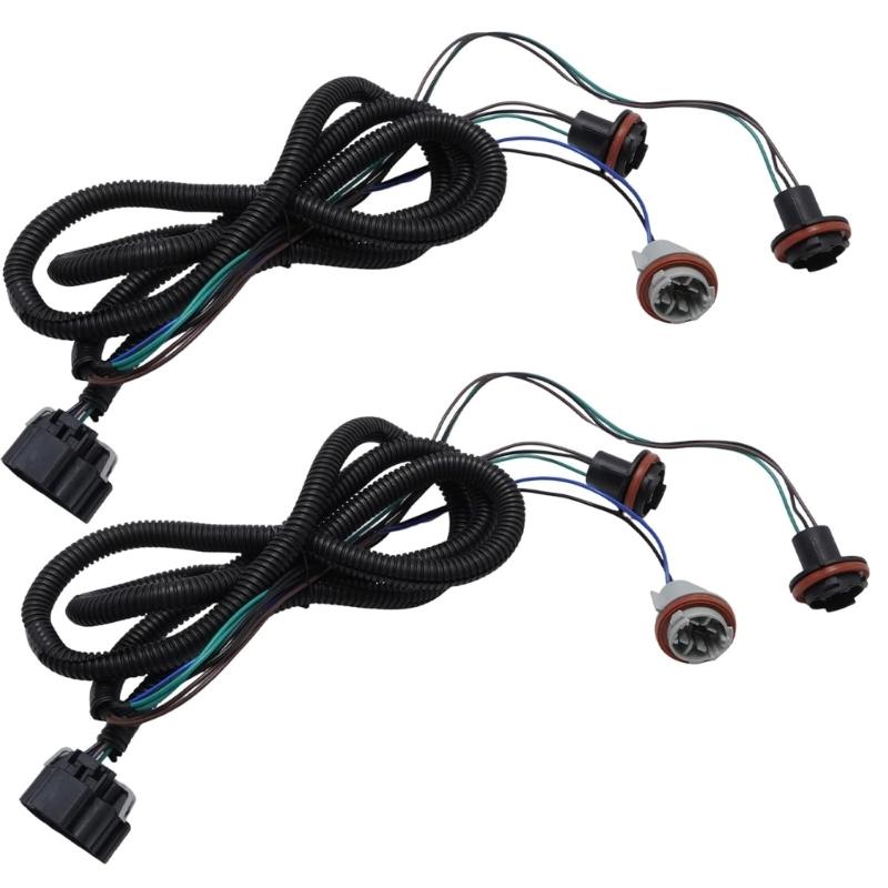 Left Right Tail Light Wiring Harness for 3500 2007-2014 15824514 15824515 Replacement Rear Lamp Wiring Assembly 1