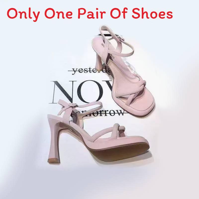 Summer Ankle Strap Heeled Sandals With Pu Upper For Womens Fashion