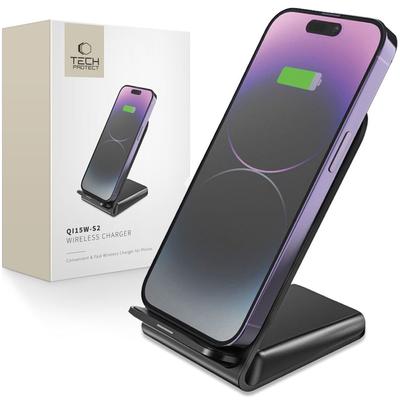 Tech-Protect Qi15W-S2 Wireless Charger 15W Black