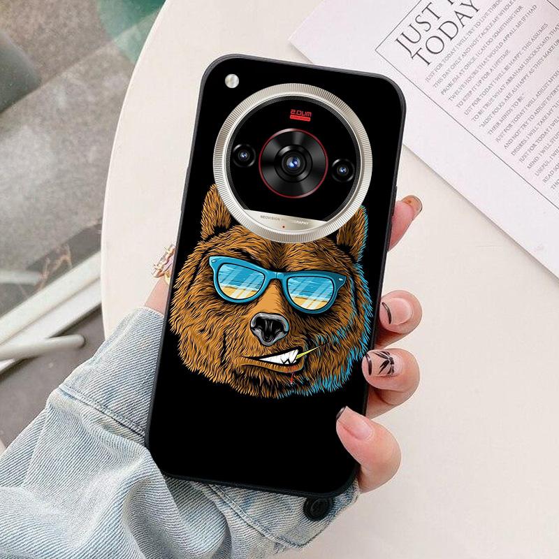 Pro pouzdro na telefon ZTE Nubia Focus 2 Ultra 5G astronaut Silikonová ochrana fotoaparátu Zadní kryt Pro Nubia Focus2 Ultra Funda Coque