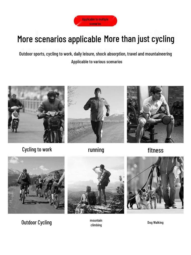 Unisex Summer Breathable Anti-Slip Shock-Absorbing Half Finger Cycling Gloves