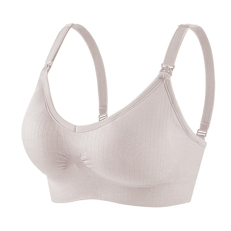 Geraffter Anti-Hänge-Still-BH mit Frontöffnung, großer Cup, Still-Schwangerschafts-BH