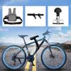 Kids Bike Seat and Handlebar Accessory Combo Pack Front Mounted Bicycle Seats For Most Adult Mountain Bikes Children Aged 3-6ys
