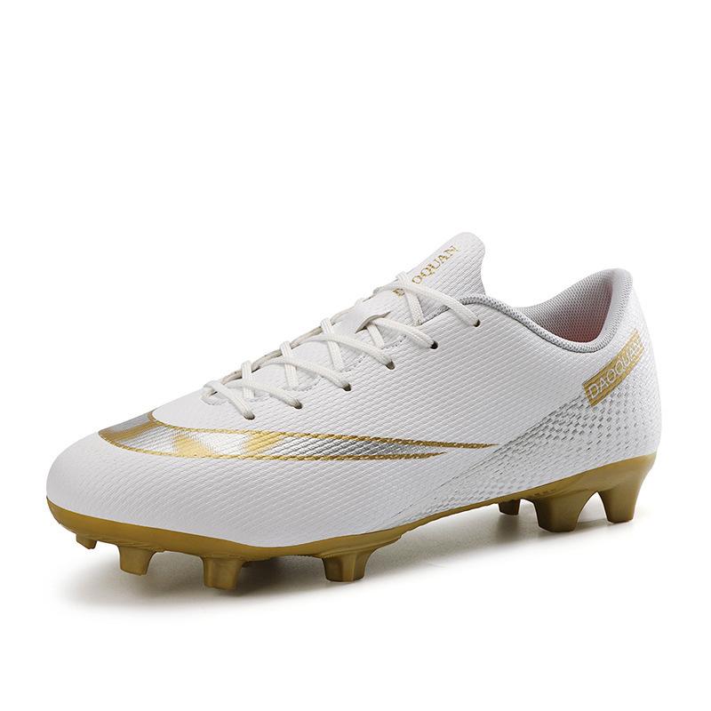 Large Size 32-47 Low Top Football Shoes Men's Broken Nails Children's Women's Training Shoes Teen Students AG Long Nails TF
