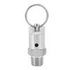 Pressure Relief Valve 1 4in Male NPT Thread Stainless Steel Air Compressor Check Valve for Beer Kegs