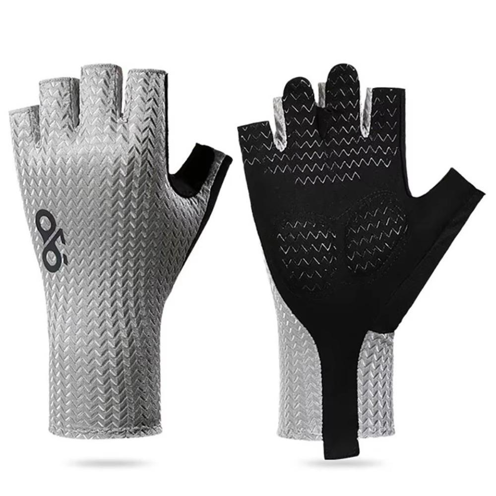 Atmungsaktive Fahrradhandschuhe Anti-Rutsch Rennradhandschuhe Sommer Halbfingerhandschuhe Kühlende Sportausrüstung
