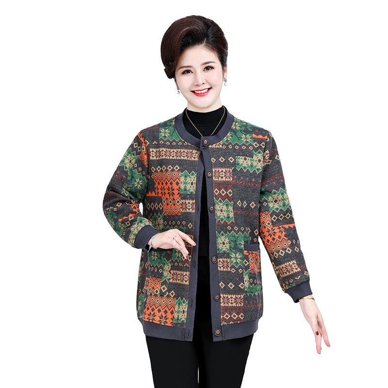 Plus Size Women's Autumn/Winter Knit Cardigan Sweater Coat
